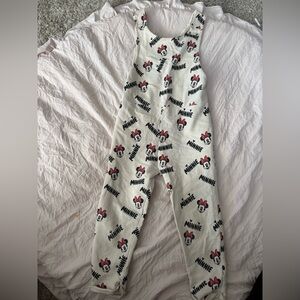 Zara Minnie Mouse Overalls 
Size 3/4